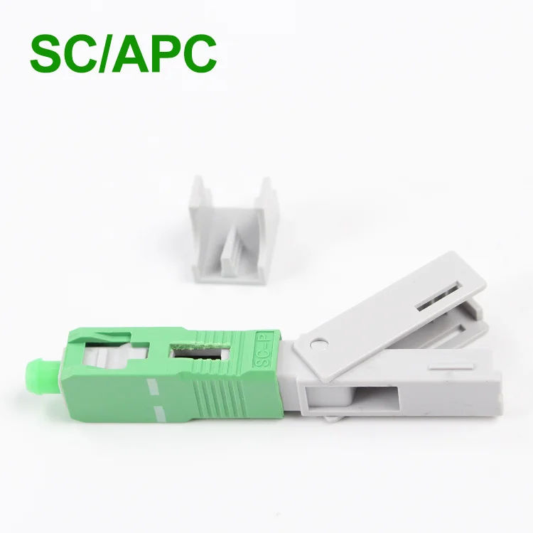 High quality Fiber Optic Quick Connector FTTH 2308 SC APC Single-Mode Fiber Optic New Model Optic Fast Connector Free Shipping