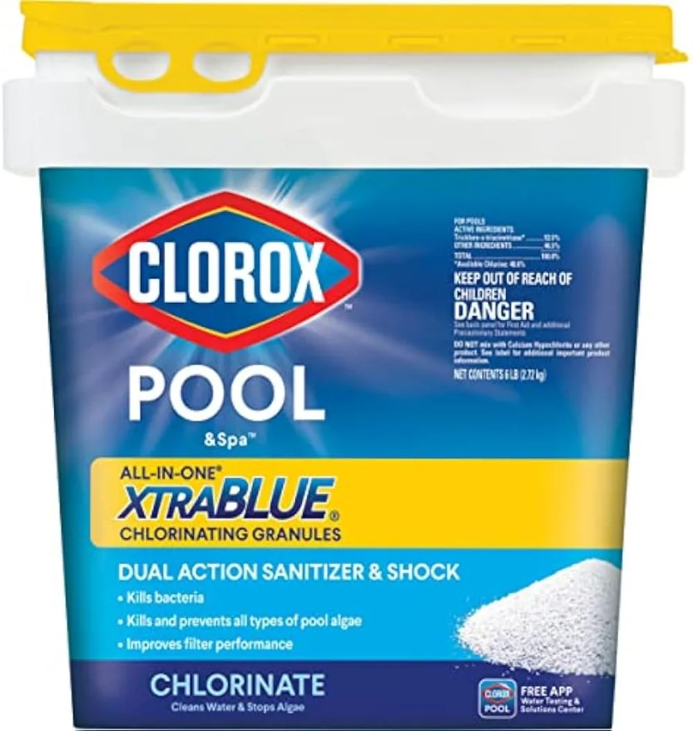 

Хлорирующие гранулы Clorox Pool & Spa XtraBlue, 6 фунтов
