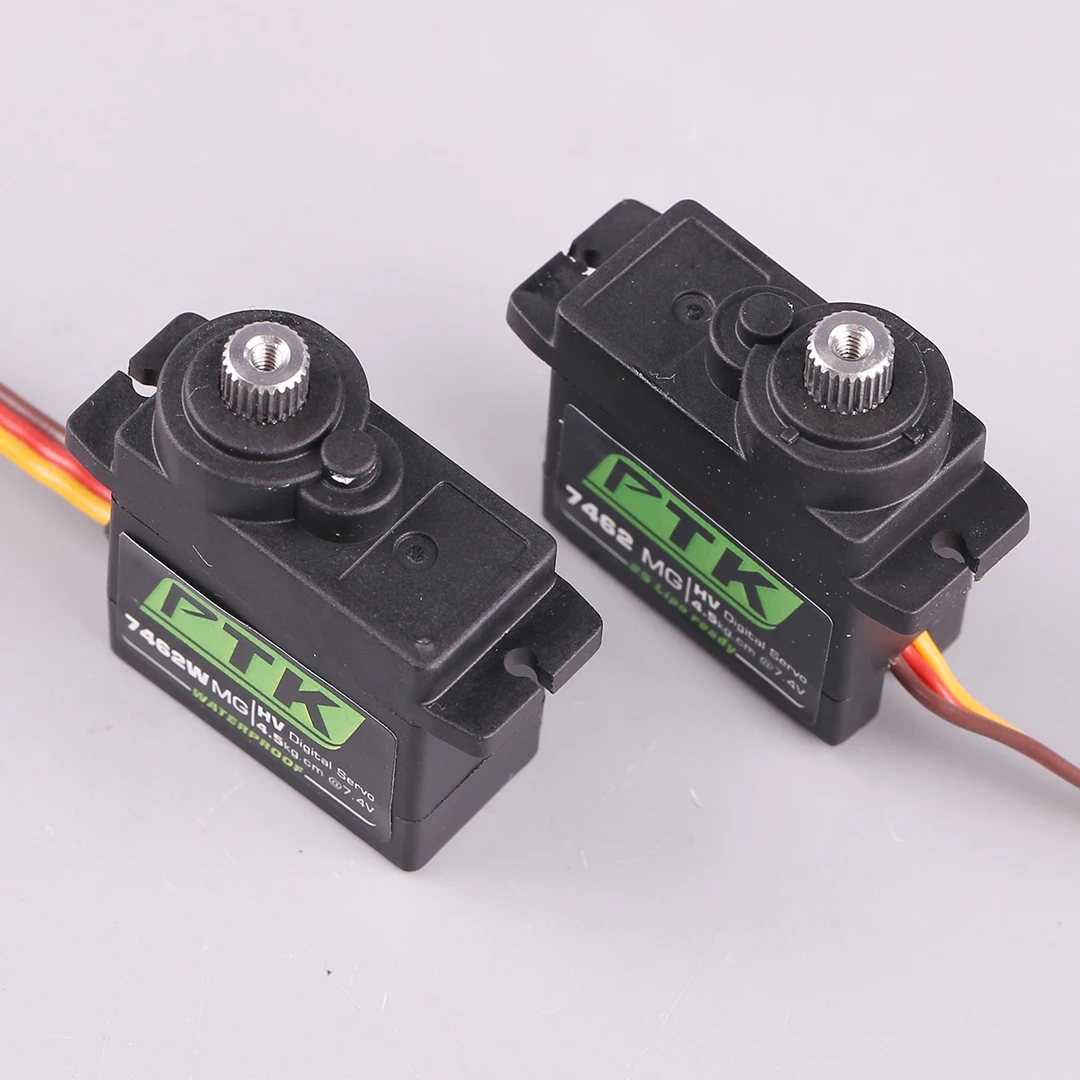PTK 7462W MG 9g Микро водонепроницаемый сервопривод 5 кг Металлическая шестерня HV