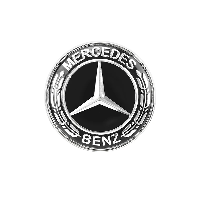 

Автомобильный плоский капот, эмблема, передний значок, логотип, подходит для Mercedes Benz AMG W212 W213 W205 W177 W247 W176 CLS CLA CLK CLG GLS X253