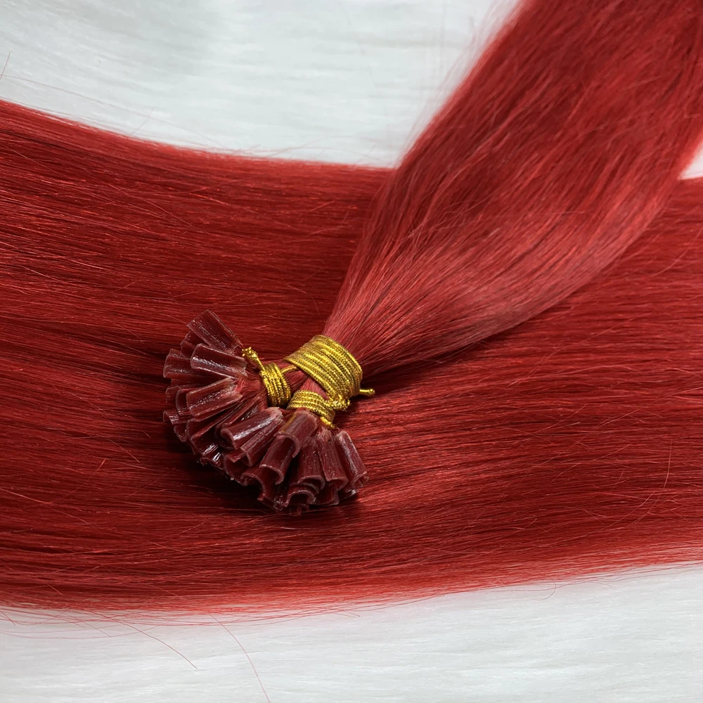 100% человеческие волосы для наращивания прямые 16-22 дюйма 1 г/с