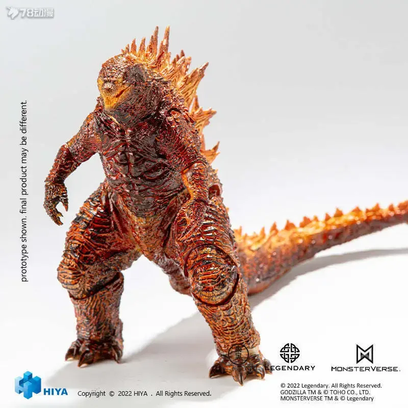 В наличии HIYA 18 см горение Godzilla: &quotкороль монстров&quot модель фильма экшн-фигурки