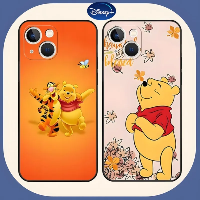 

Disney Winnie The Pooh Phone Case Funda For Iphone 12Pro 13 11 Pro Max Xr X Xs Mini Pro Max For 6 6s 7 8 Plus Design Shell