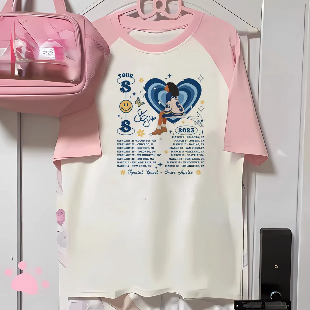 Футболка женская графическая в стиле Харадзюку