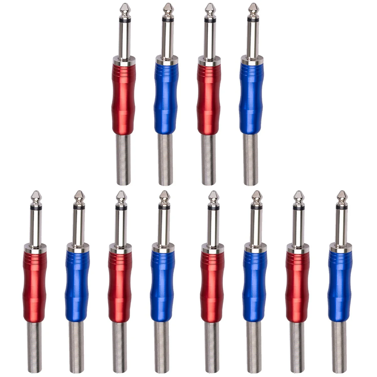 

12 1/4 inch Male Jack 6.35mm Type TRS Plug for Speaker Cable