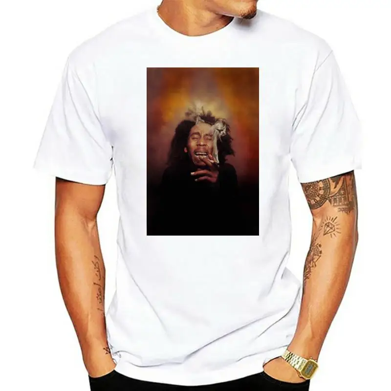 

SMOKE T SHIRT - RASTA - REGGAE HUGE PRINT!! (S-3XL) NWA WIZ DRAKE Different Colours High Quality T-SHIRT