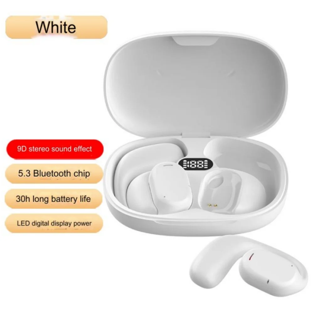 Беспроводные наушники JS272 подвесные наушники-вкладыши с зарядным устройством