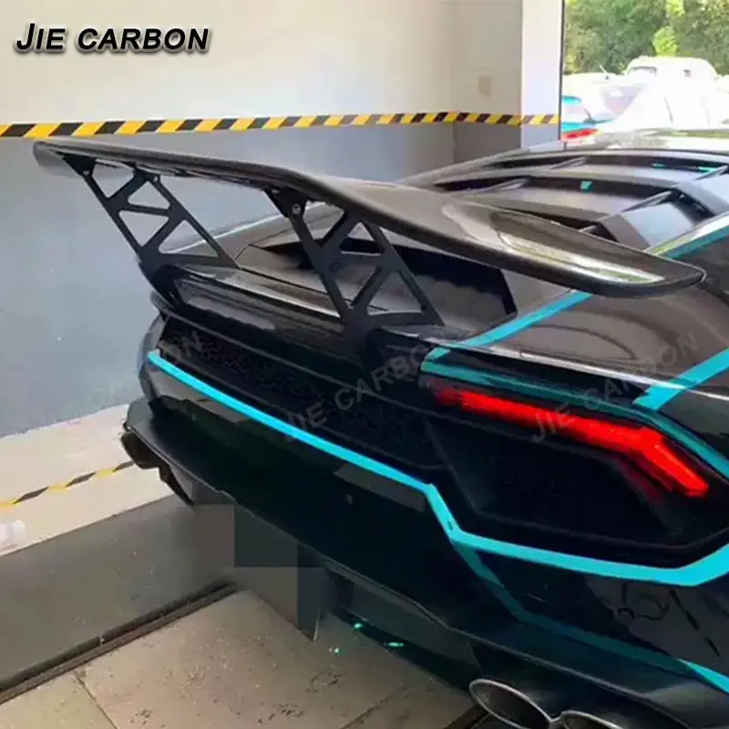 Для Lamborghini Huracan LP580 LP610 DMC стиль сухой задний спойлер из углеродного волокна крыло