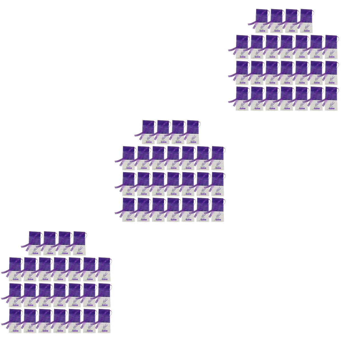 

75 pcs Empty Lavender Bags Floral Printing Fragrance Pouch Sachets Bag for Relaxing Sleeping (New Mini perfumes wholesale 25ml