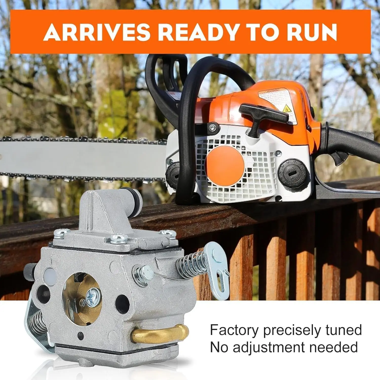 Фото Карбюратор MS170 MS180 для бензопилы STIHL 017 018 MS 170 MS 180 заменяет C1Q-S57 C1Q-S57A C1Q-S57B 1130-120-0603 №4