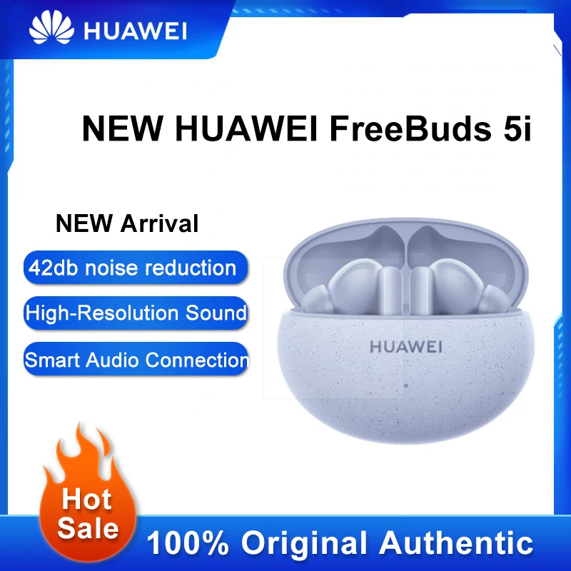 

Bluetooth-наушники HUAWEI Freebuds 5i с активным шумоподавлением