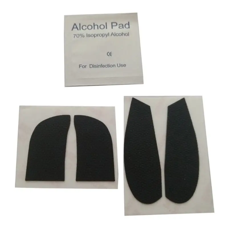 

1 Set Mouse Skin Mouse Skates Side Stickers Sweat Resistant Pads Anti-slip Tape For Steel series Kinzu / V2 / V3 Mouse