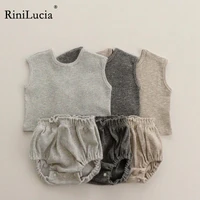 rinilucia baby boy girl clothes summer soft baby tops and shorts baby clothing baby tracksuit newborn baby clothing sets