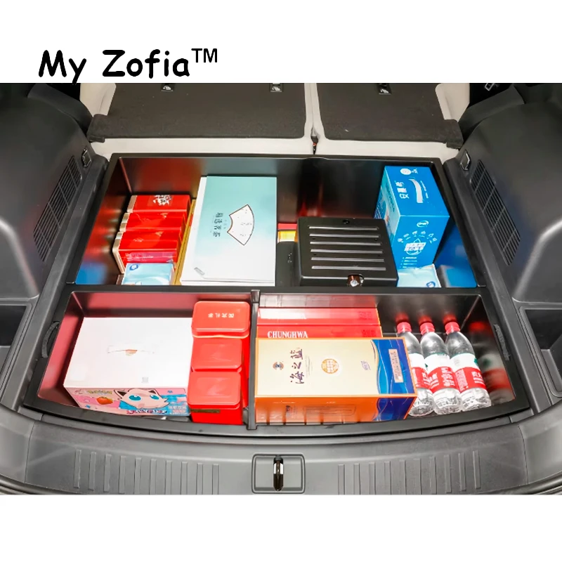 Для Chery Jetour T1 2024 2025 2026 органайзер для багажника автомобиля расширяющаяся коробка