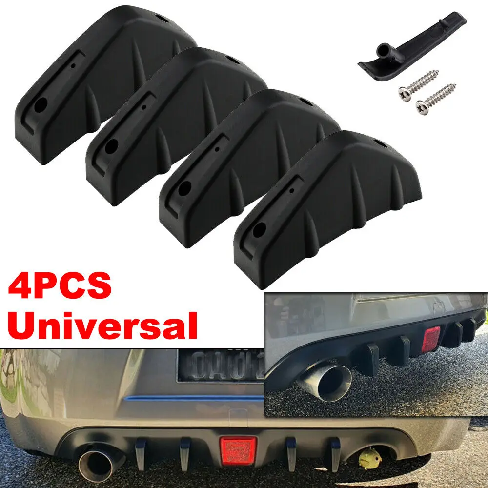 

4 шт., автомобильные дефлекторы для бампера