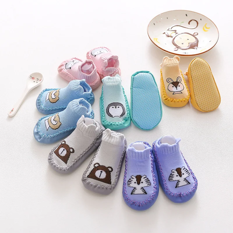 

Baby Socks Shoes Infant Color Matching Cute Kids Boys Shoes Doll Soft Soled Child Floor Sneaker Toddler Girls First Walkers