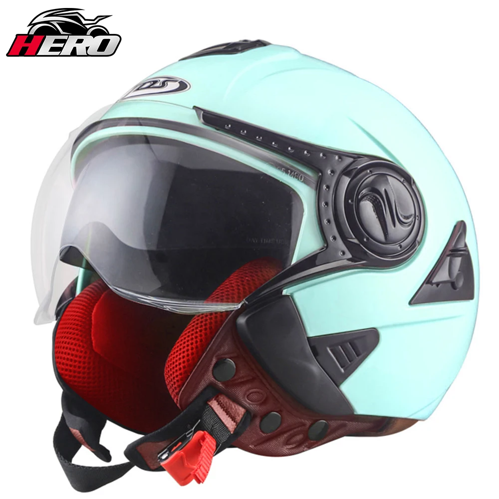 Helmet Motorcycle Summer Double Lens Moto Helmet Open Face Motorcycle Racing Off Road Helmet Casco Moto Capacete Casque