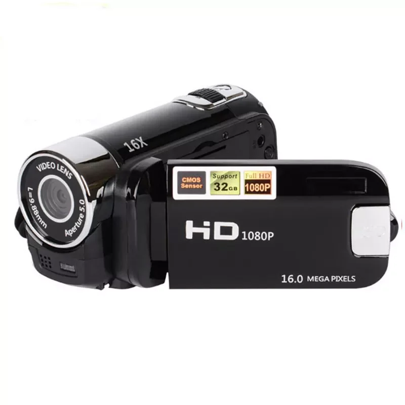 

High Quality Full HD 1080P 16M 16X Digital Zoom Video Camera Camcorder TPT LCD Camera DV Outdoor Traveling Home Use Photography