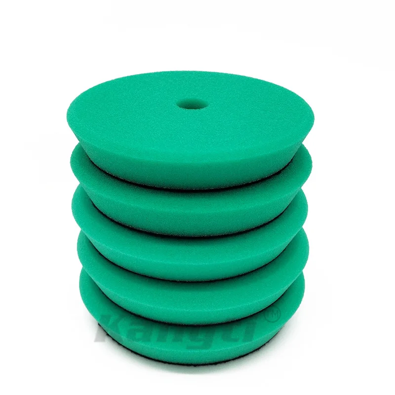 Kangti 5/6 дюймов комплект для полировки автомобиля DA/RO полировальные подушечки губка вощение полировка и полировка диски пена авто полировка кузова автомобиля