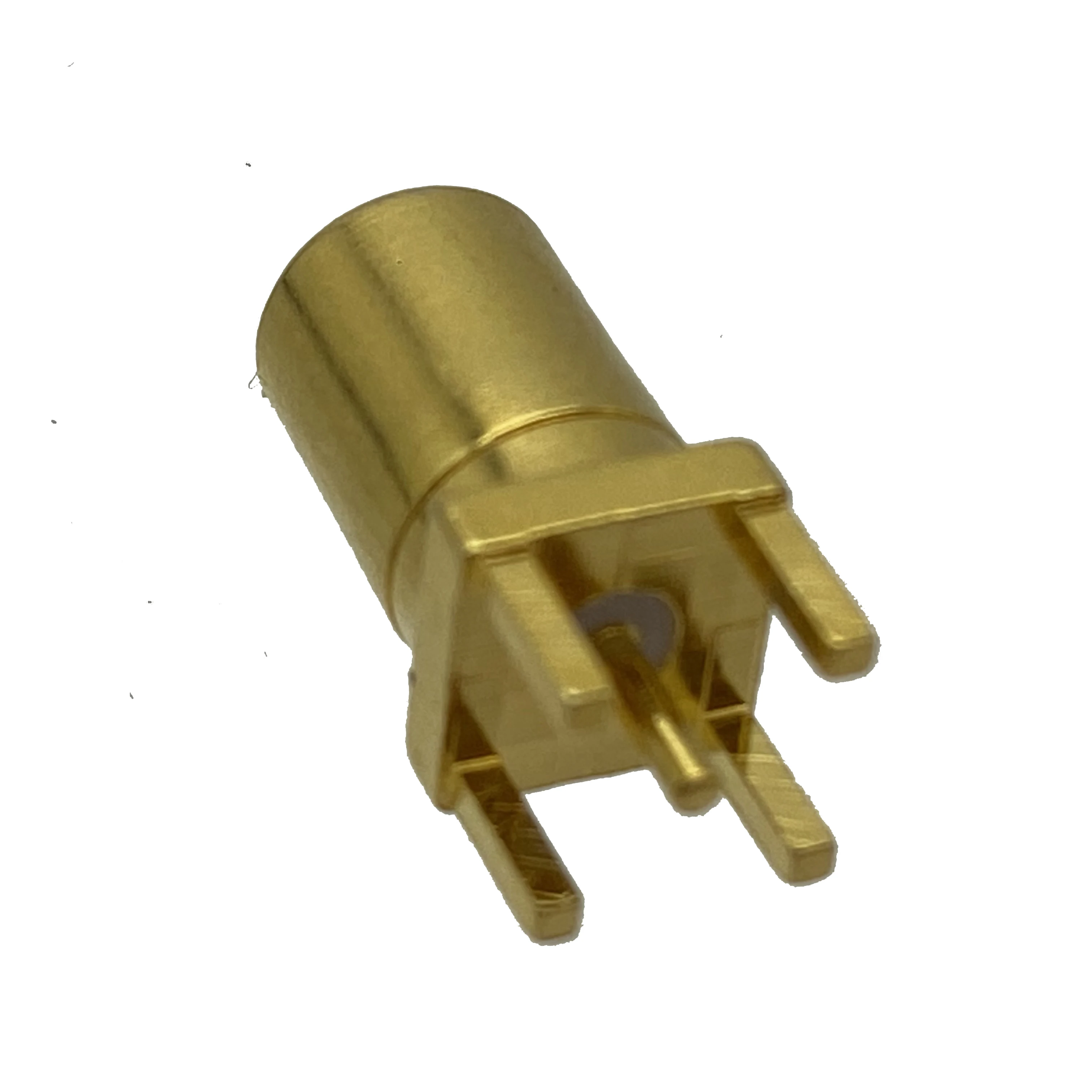 10 шт. разъем SMB гнездо крепление на печатную плату пайкой прямой радиочастотный