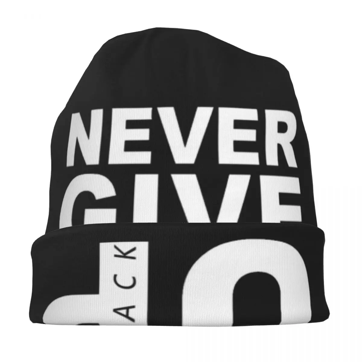 nic nie będziesz poddawaj kapelusz z daszkiem Hip Hop Outdoor Funny Skullies czapka beanie męska damska ciepła podwójnego zastosowania