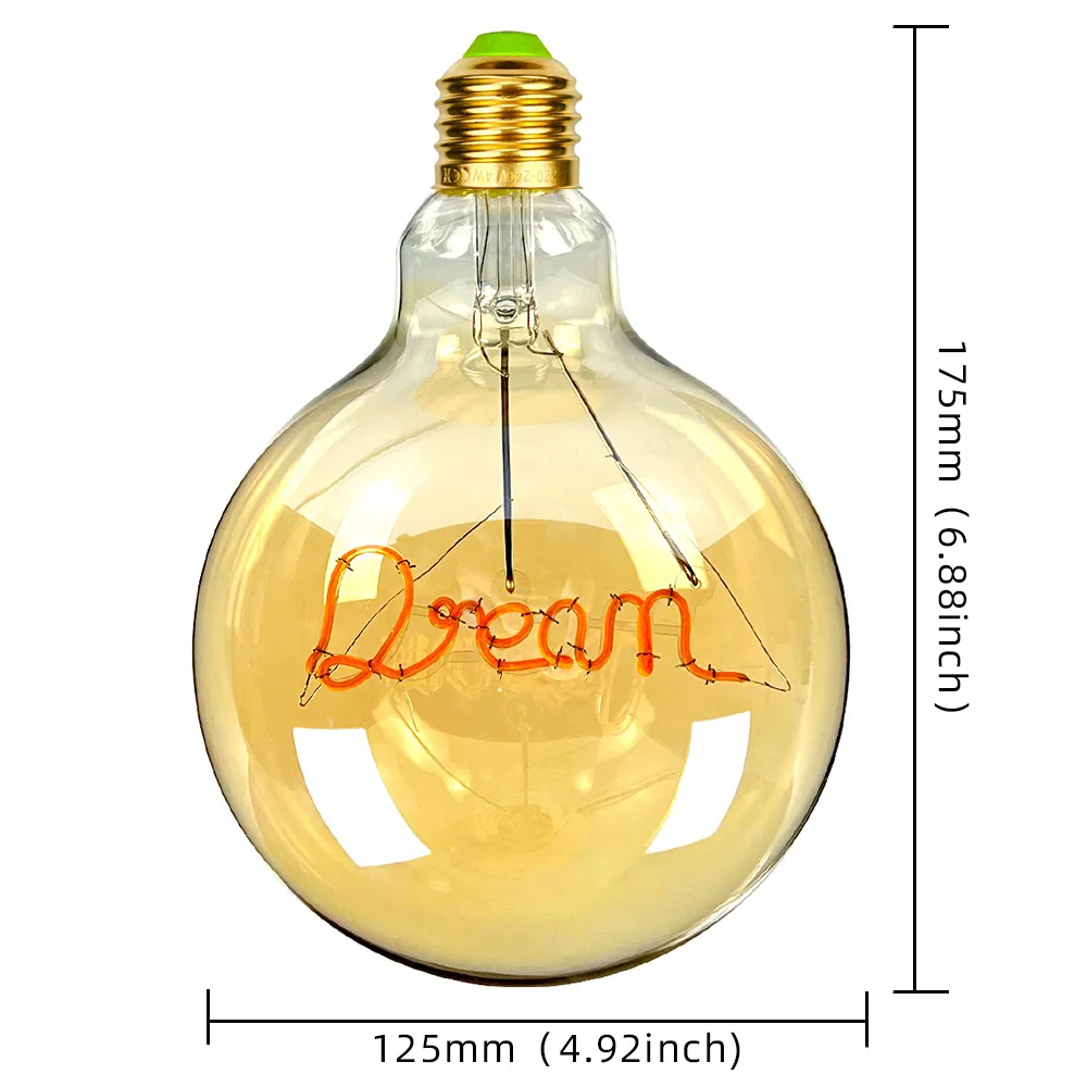 

Светодиодная лампа TIANFAN G125 с алфавитом