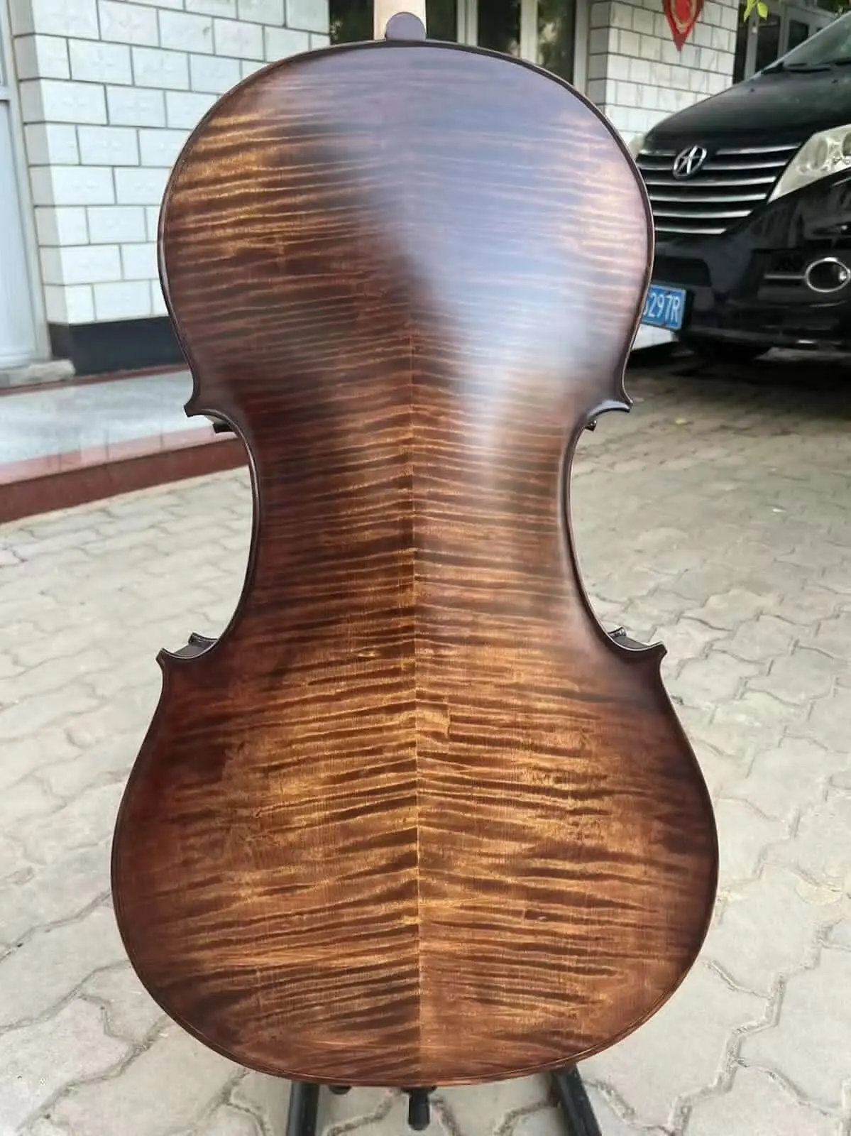 Копия Stradivari левая Виолончель 4/4 старая ель 100% ручная работа с сумкой луком #15719