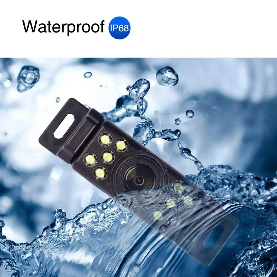 Резервная камера заднего вида QueenDer водонепроницаемая автомобильная для