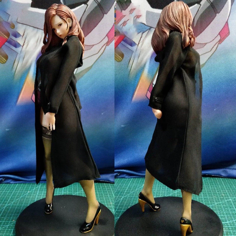 

1/6 масштаб модный сексуальный женский солдат Тюль тренчкот Модель 12 дюймов Подвижная кукла коллекция демонстрационные игрушки