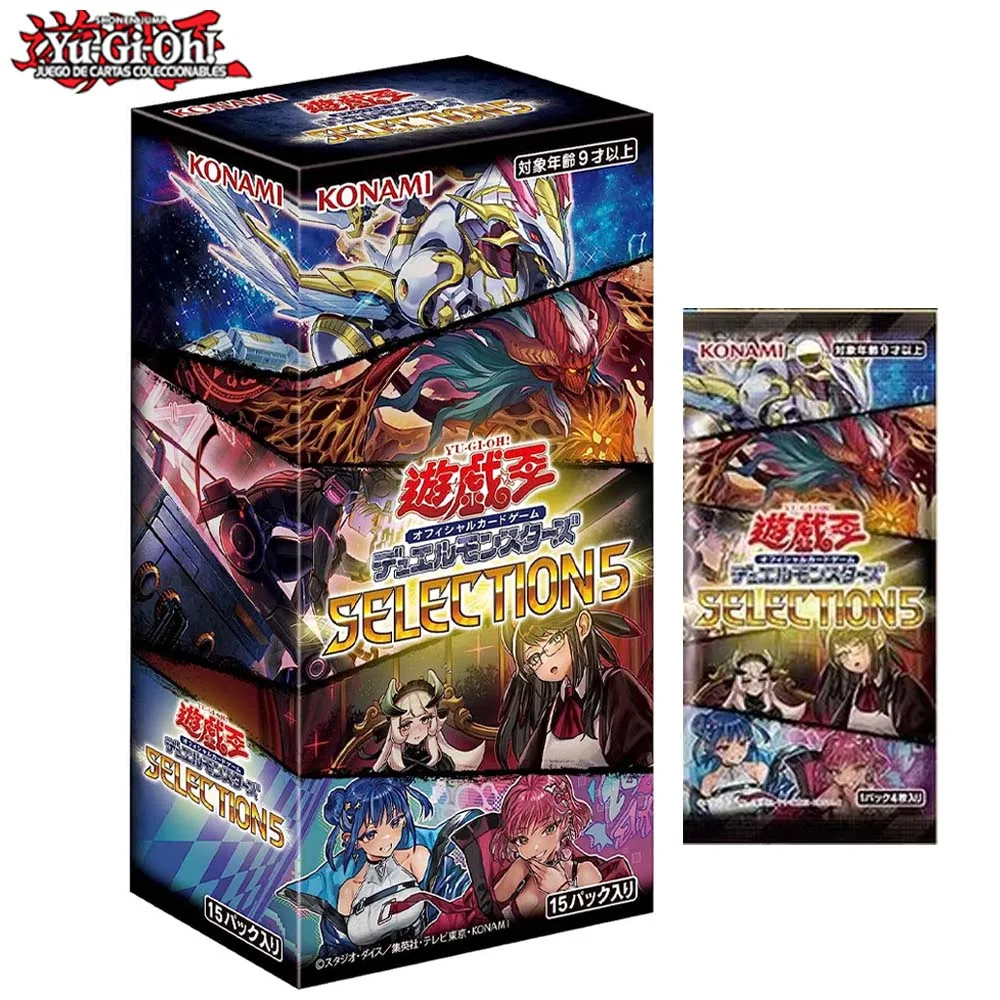 

Yu-Gi-Oh Duel Monsters Selection 5 Booster Box Ocg Anime Collection Card New Sealed Japanese In Stock