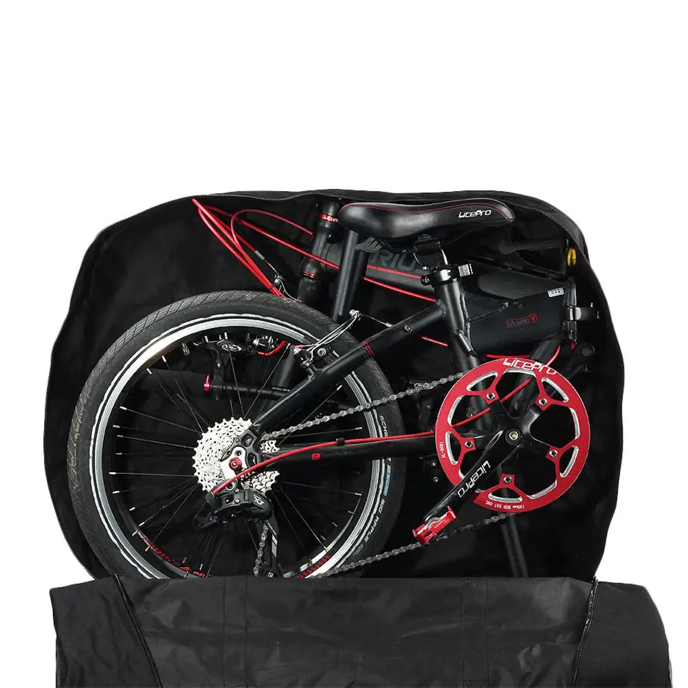 

Bicycle Bag Bike Body Cover 14" 16" 20" Folding Bike Carrying Bag Carrier Portable Transport Bag Shoulder Pouch Bike Accessories