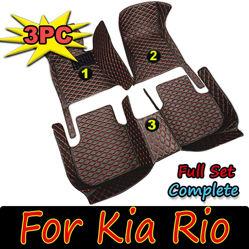 

Car Floor Mats For Kia Rio Pride Sephia Sport JB 2005~2010 Anti-dirt Pads Car Carpet Non-slip Auto Rug Car Accessories Interior