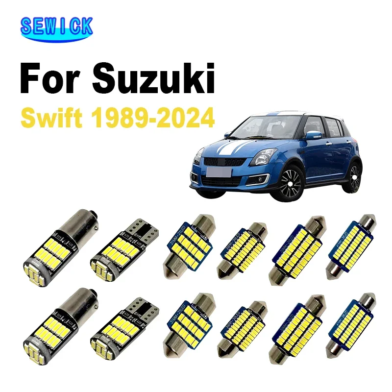 SEWICK внутренние автомобильные фары для Suzuki Swift габаритные огни белый ледяной