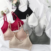 comfort bras for women seamless underwear female lingerie small chest gathered bra wireless intimates removable pads brallete