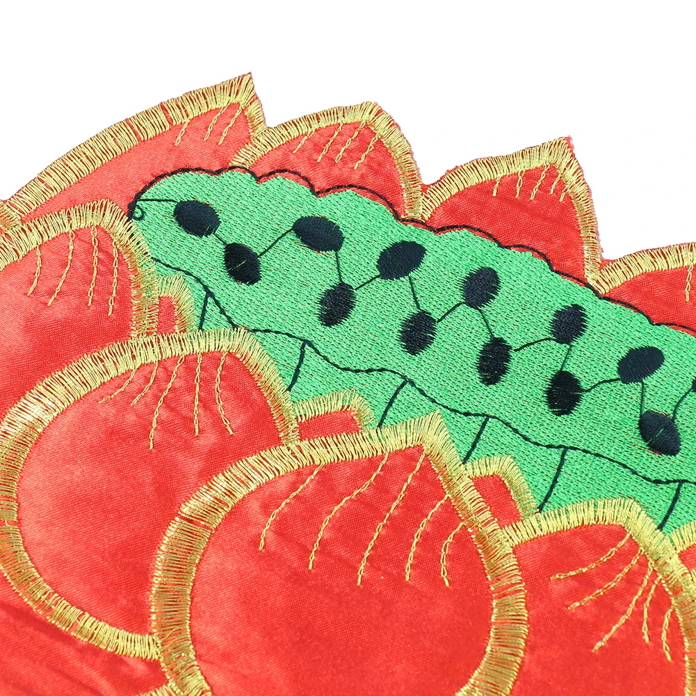 Вышитая нашивка в виде лотоса этнические большие тканевые наклейки буддийские