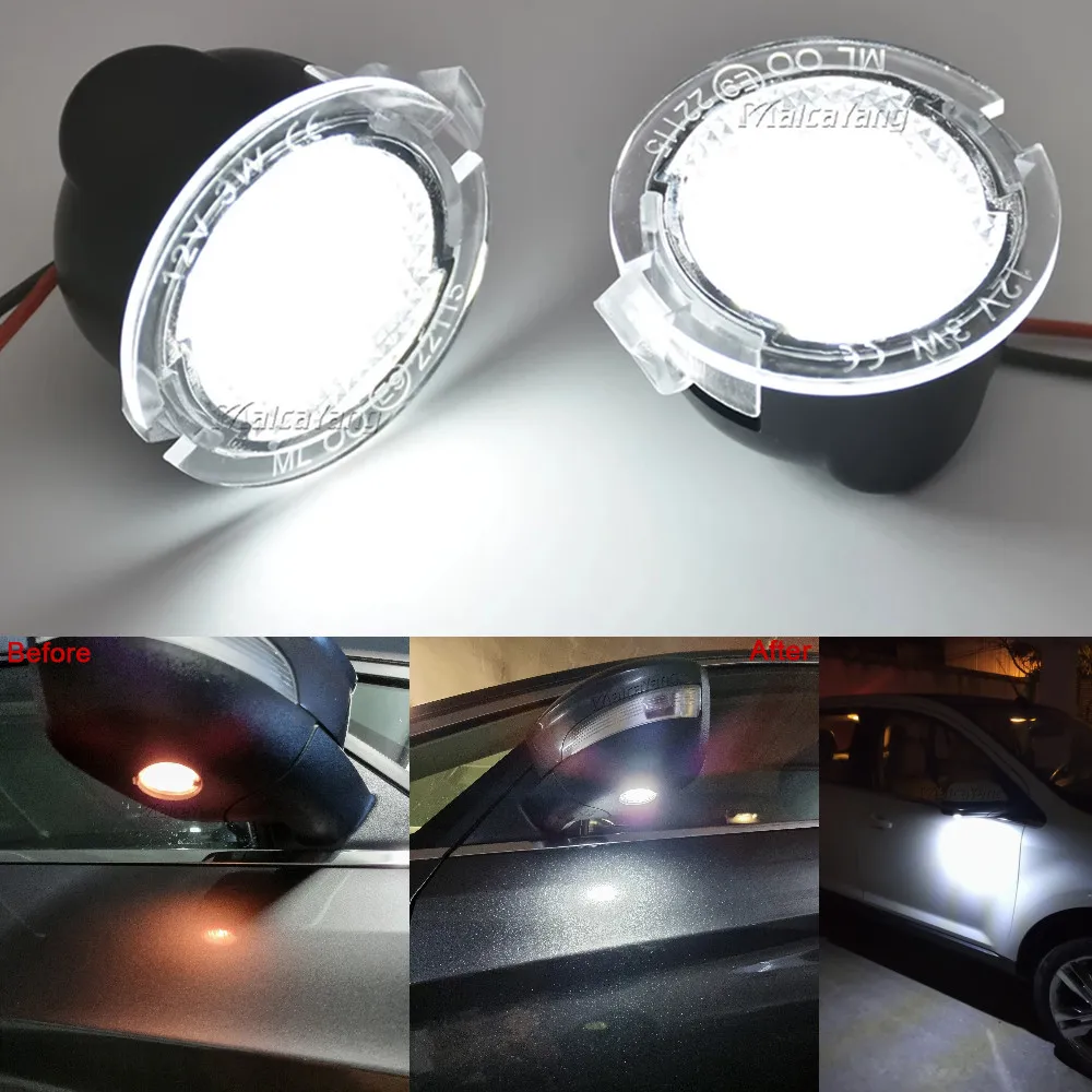 

2 шт., светодиодная лампа для Ford Mondeo MK5 Galaxy S-Max Ecosport Edge Explorer Ranger TKE Limited