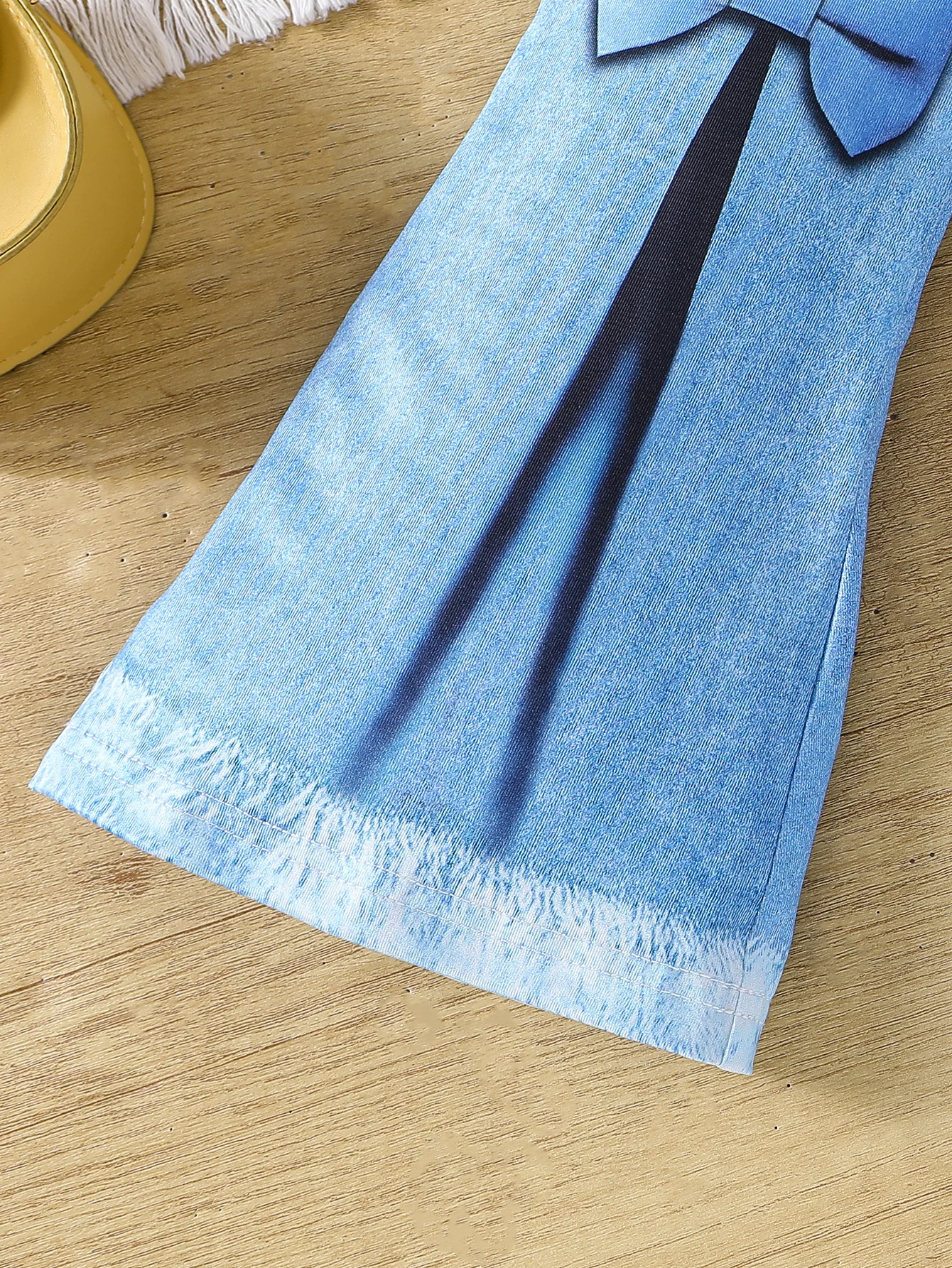 Комплект Из 2 Предметов Для Девочек: Топ С Круглым Вырезом И Короткими Рукавами