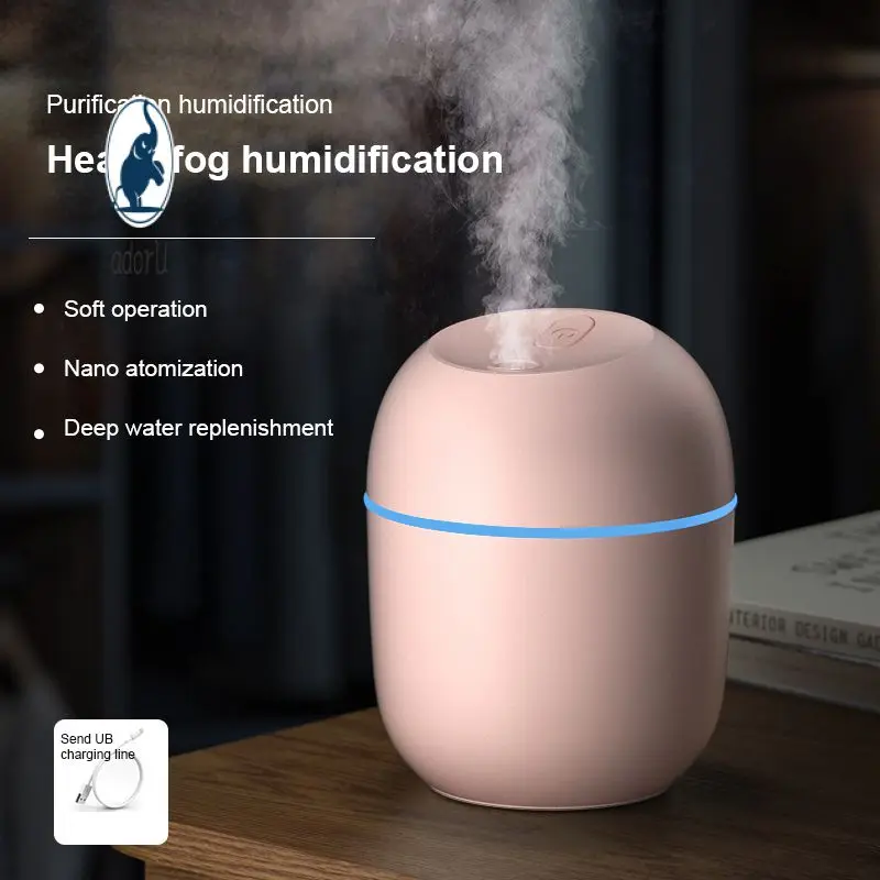 

Spray Usb Air Humidifier Water Drop Essential Oil Diffuser Humidifier Household Portable Fogger Desktop Indoor