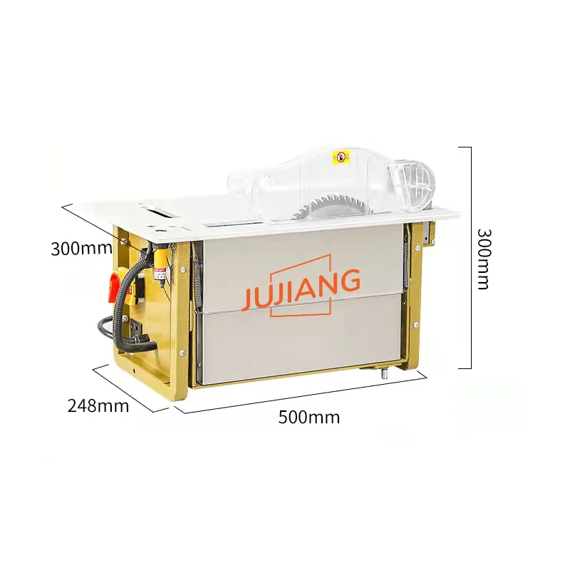 

Wood /Aluminum Cutting Portable Table Saw Woodworking Power Mini Table Saw