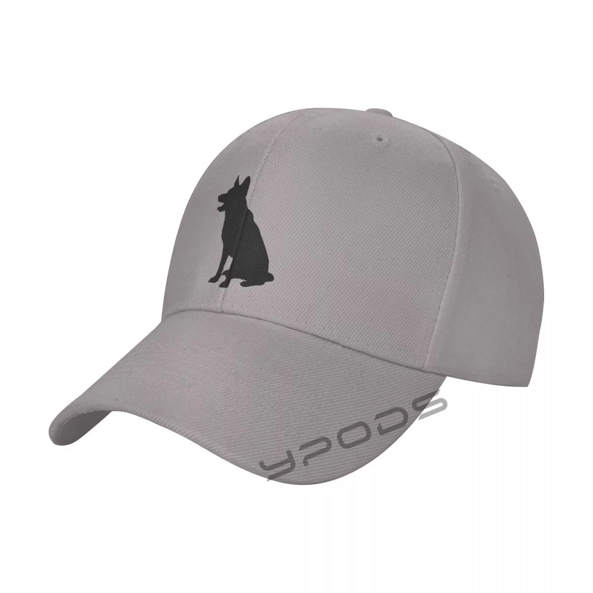 

printing Baseball Cap German Shepherd Adorable Sun Caps Fishing Hat for Men Women Unisex-Teens Snapback Flat Bill
