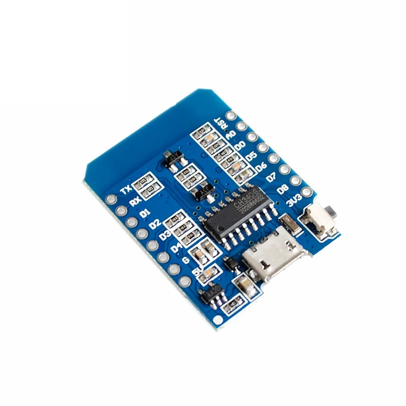 ESP8266 ESP-12 ESP-12F CH340G CH340 V2 Usb Wemos D1 Мини Wi-Fi Макетная плата Mini Nodemcu Lua Iot Board 3 В Met Pins