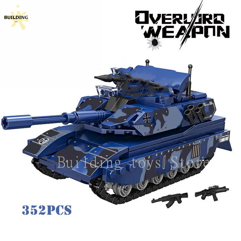 Военное немецкое армейское оружие Леопард 2A7 основной боевой танк MOC строительные блоки кирпичи Набор Обучающие игрушки для мальчиков подарок на день рождения