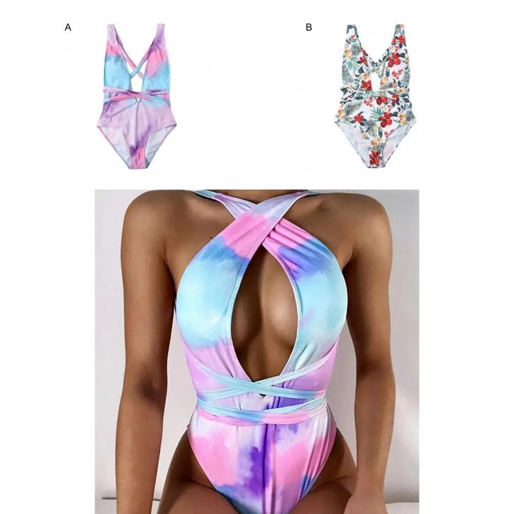 

Comfy Bikini Set Padded Cross Back Women Bikini No Underwire Women Bikini