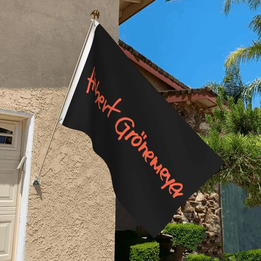 Новый двухсторонний баннер Герберта гронимемера флаг бриза декоративный для