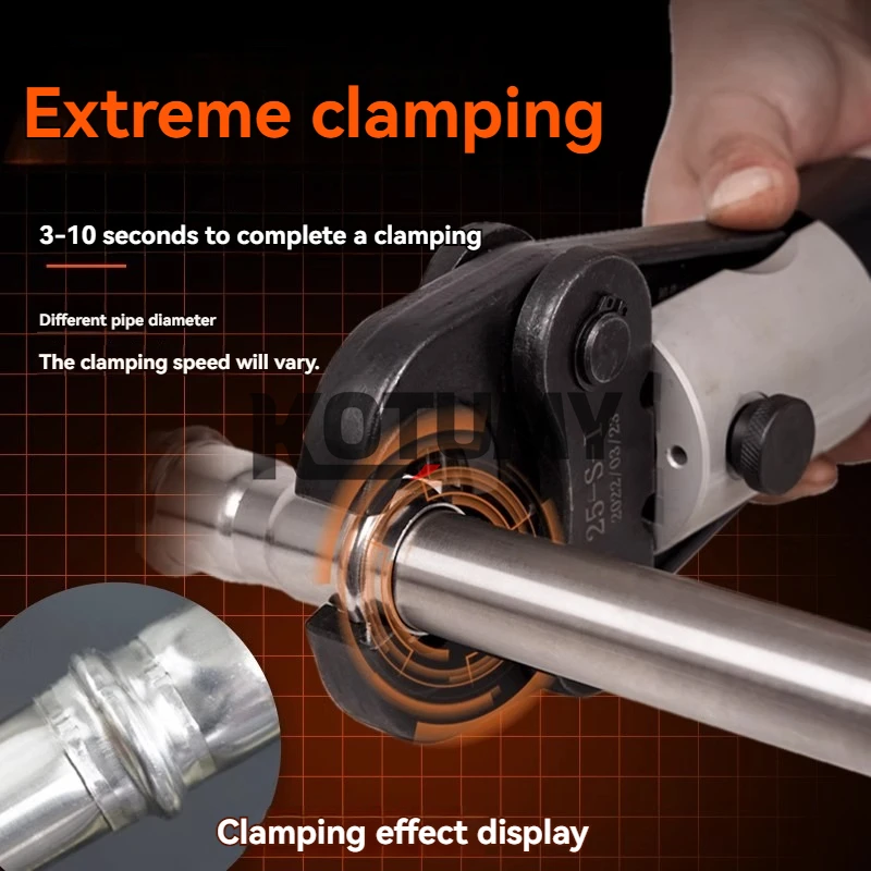 Электрический инструмент для обжима труб щипцы из нержавеющей стали
