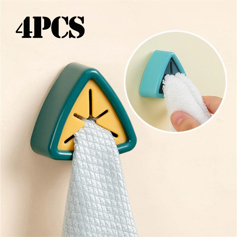 Towel Holder Sucker Wall Rack Washing Cloth Rag Hook Free Punch Storage Hanger Hand Dish Kitchen Bathroom Tools |