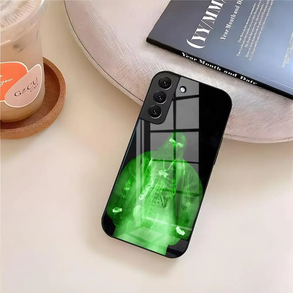Фото Чехол Yeat Lifestyle для Samsung S26 S25 S24 FE S23 S22 S21 Plus S20 Ultra Note20Ultra, черный, стеклянный №3