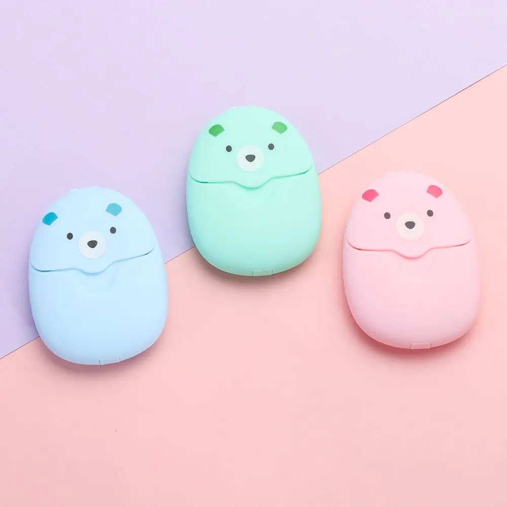 50 шт. милые одноразовые портативные фотообои для мытья рук |