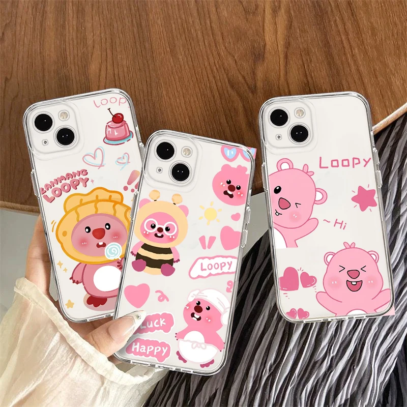 Q10 мультяшный милый Loopy мягкий женский для LG D690 G3 G8 K10 Pro K10A K11 Plus K22 K30 K40 K40S K41S K50 K50S K51