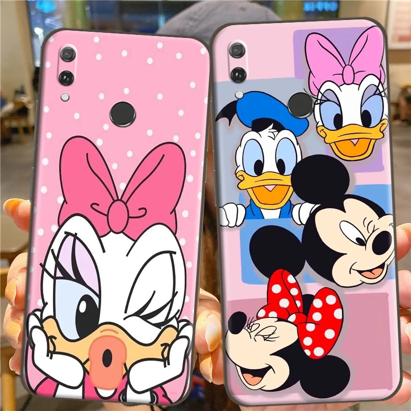 

Disney Logo Mickey Minnie For Huawei Silicon Cover TPU Silicone Soft Back Cover Phone Case For Huawei Y7 Y7P Y9 Prime Case TPU